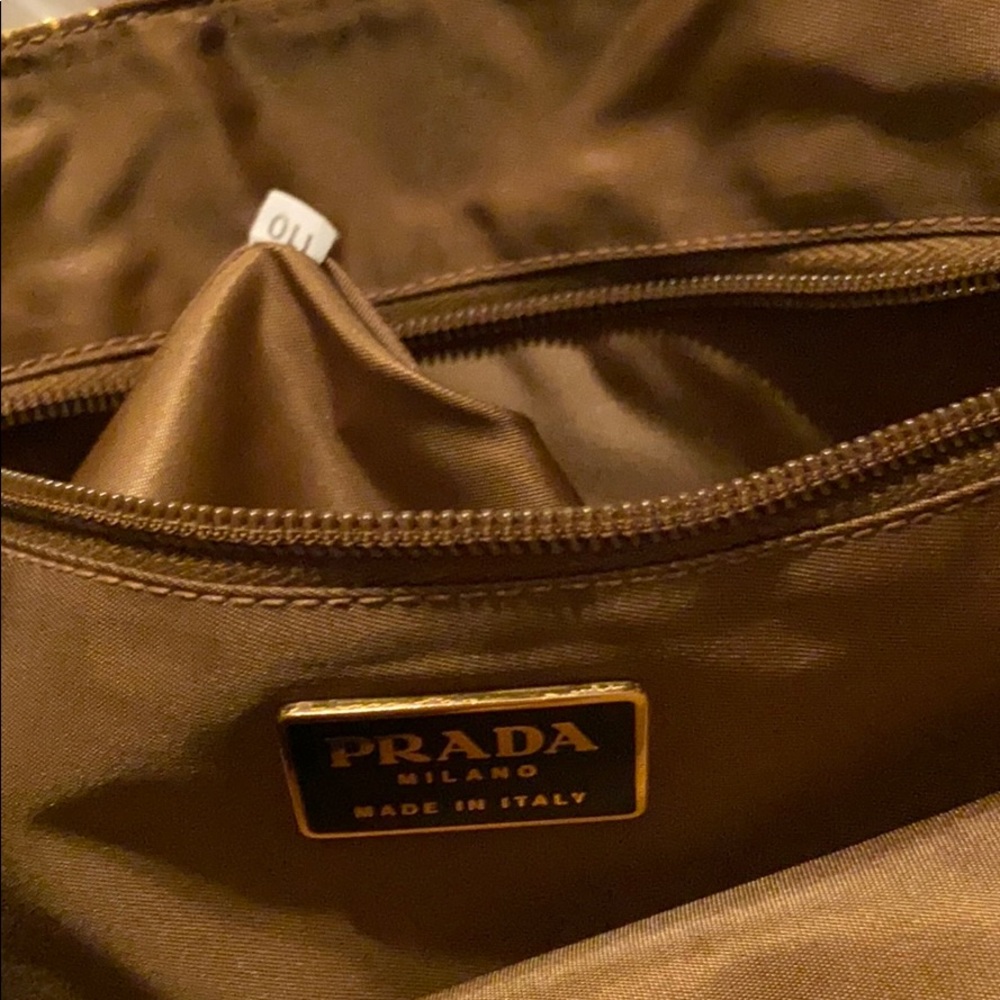Authentic Prada Raso Gold, Tortora, #B7921 - Picture 7 of 8